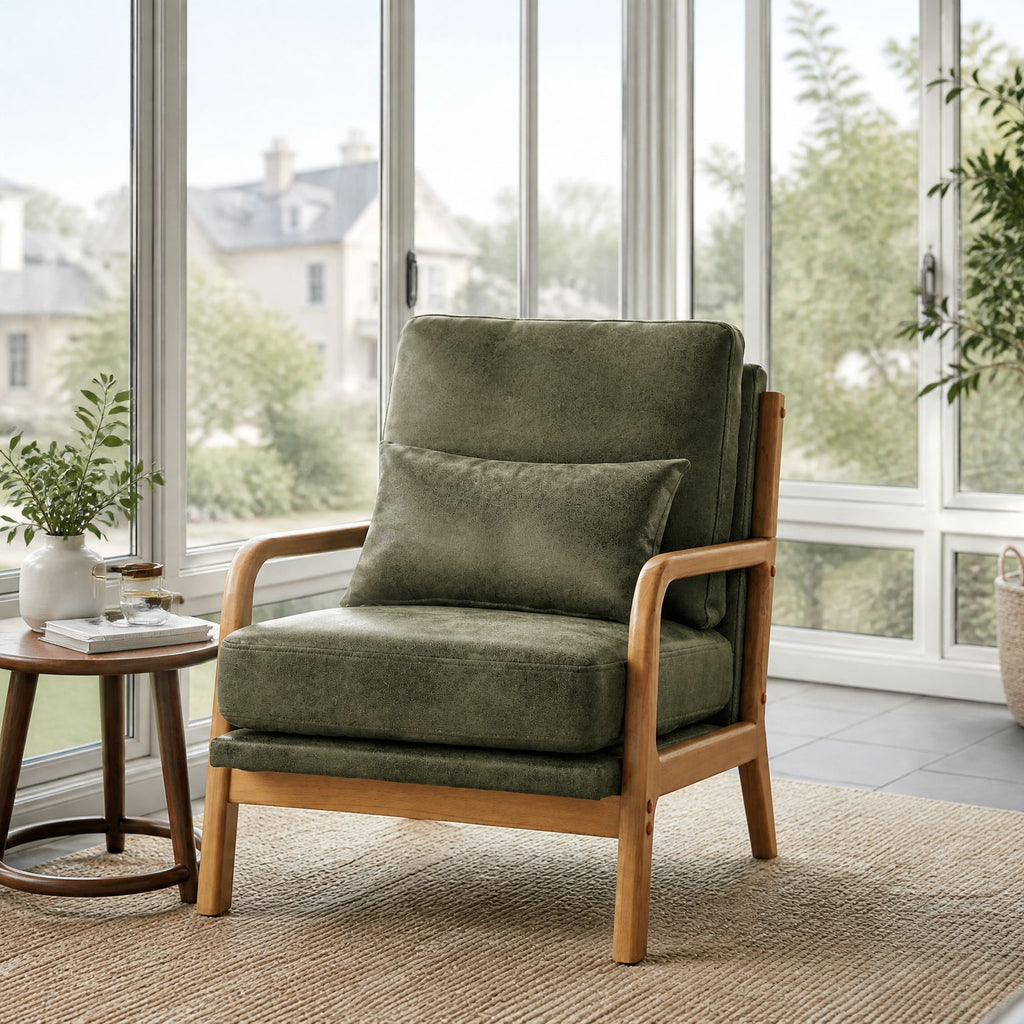 Lounge Chair Compact Design For Living Room