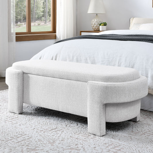 Bedroom - Upholstered Flip Top Storage Bench