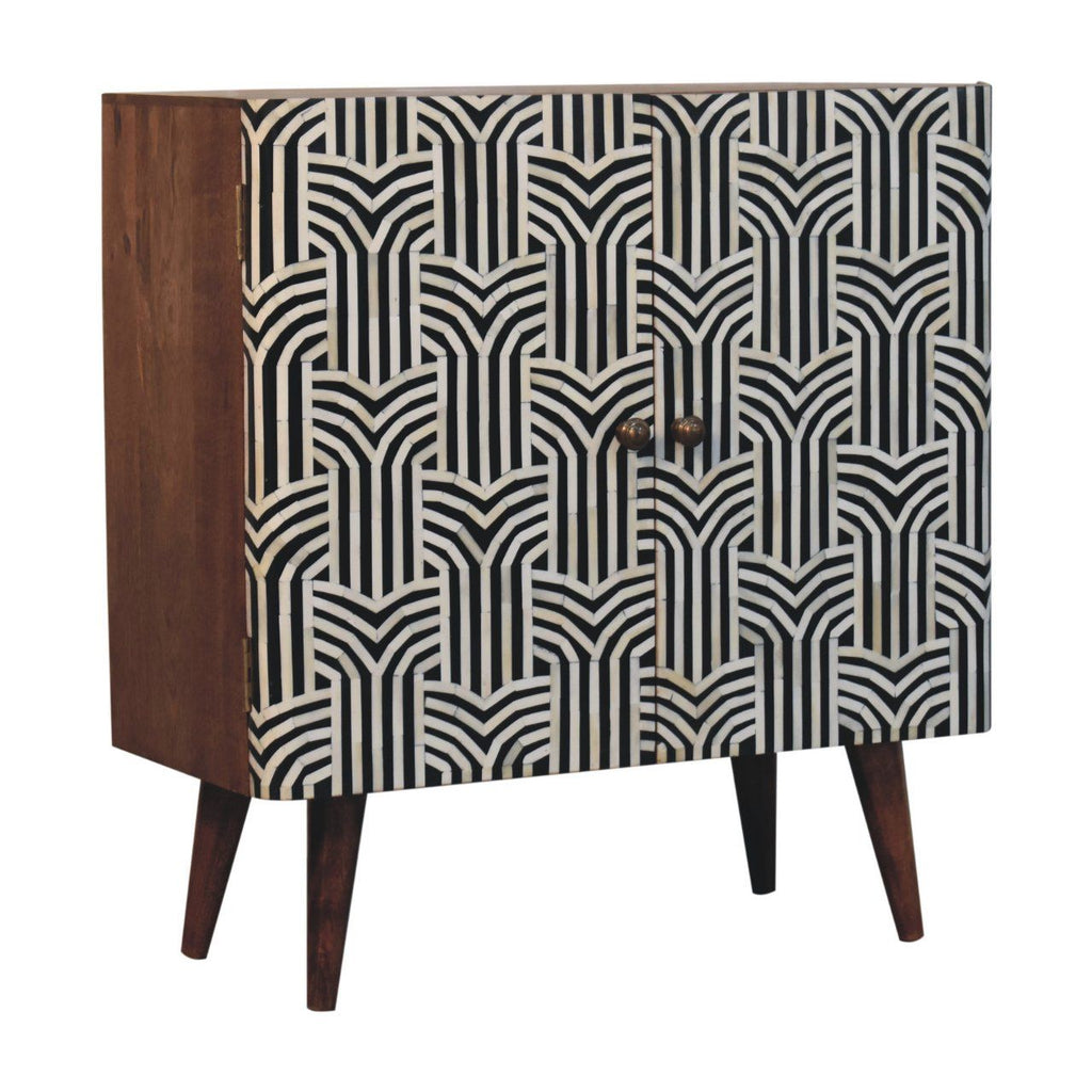 Edessa Bone Inlay Cabinet