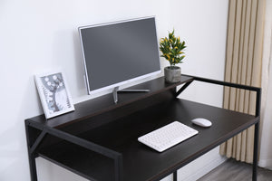 Console Table Narrow Modern Entryway Table Small Behind Couch Table Skinny Sofa Table Hallway Table For Living Room - Black