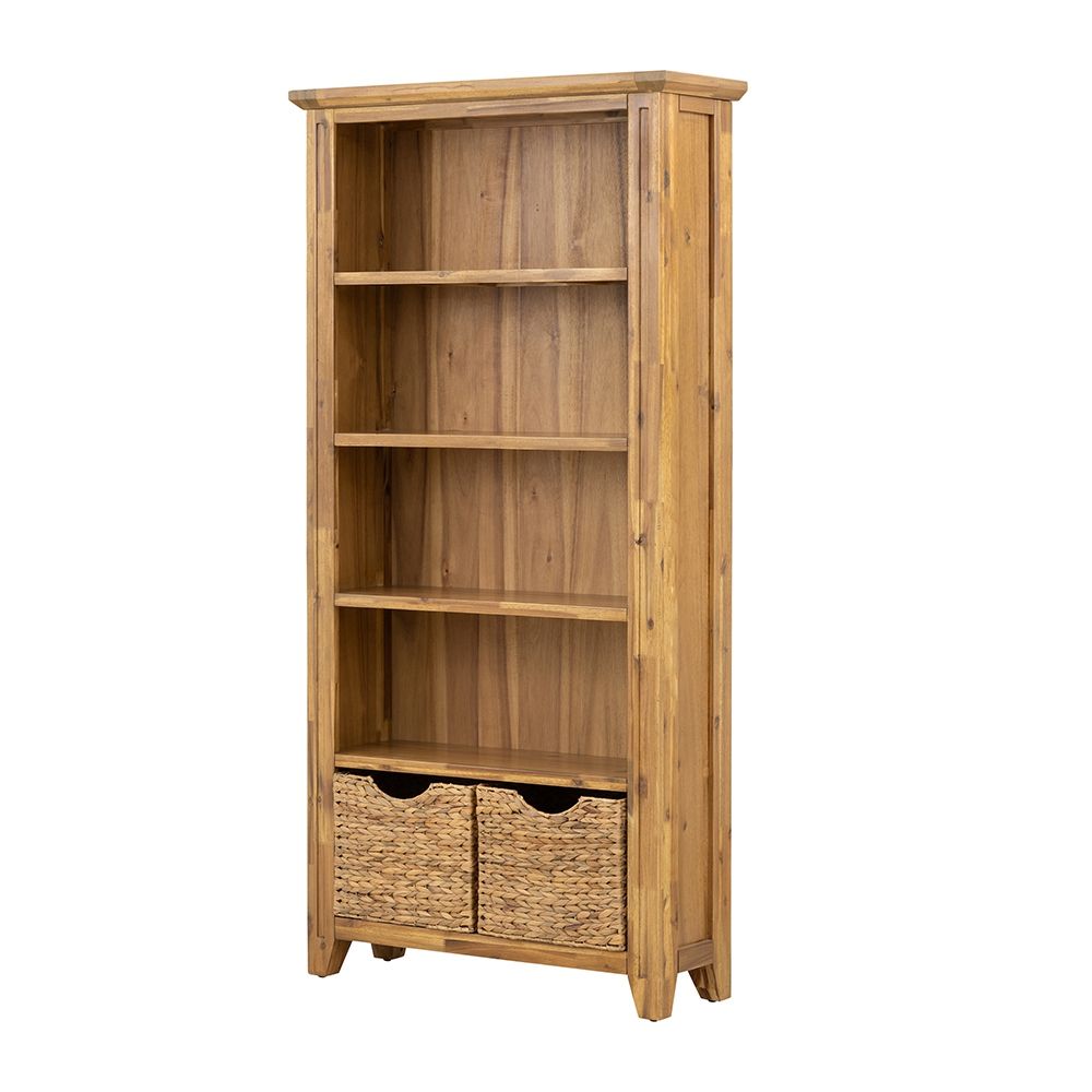 Bookcase - Natural Wood / Brown