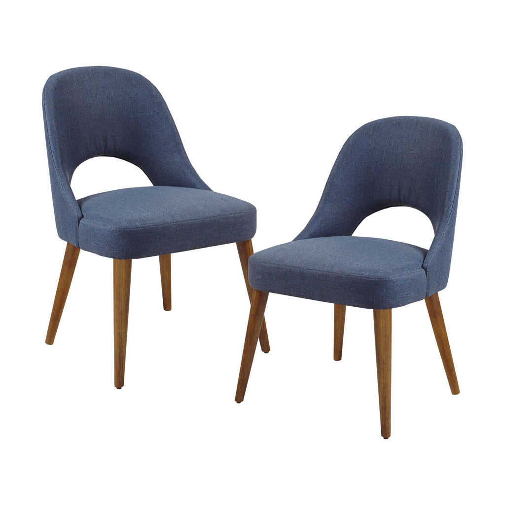 Nola - Dining Side Chair (Set of 2) - Navy