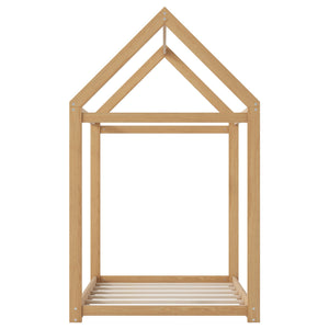 Wooden House Shaped Bed