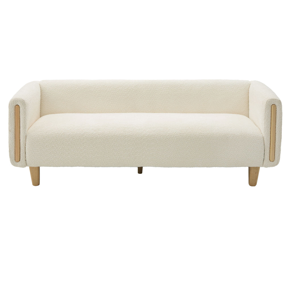 3 Seater Sofa With Armrests For Living Room