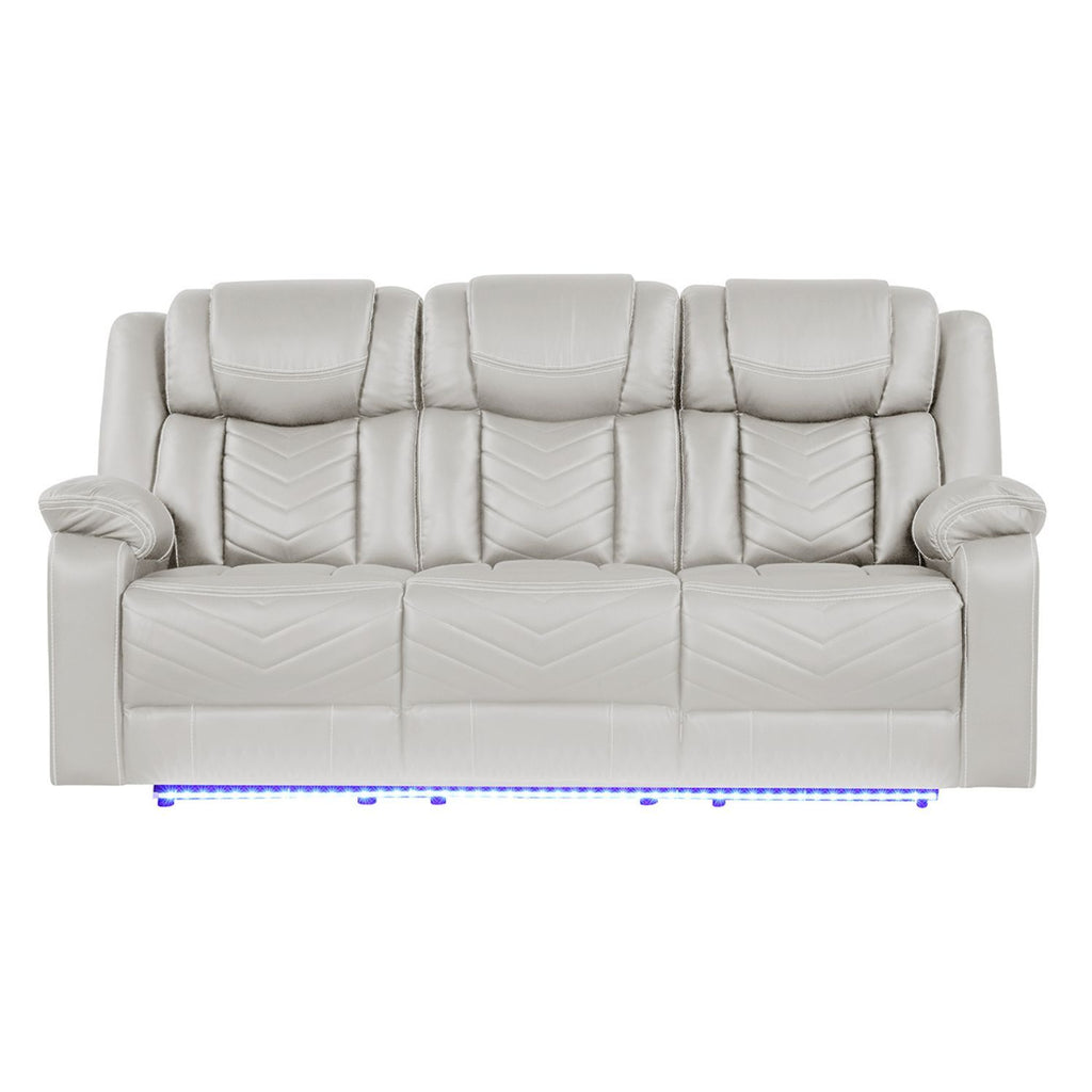 Challenger - LED Power Recliner Sofa