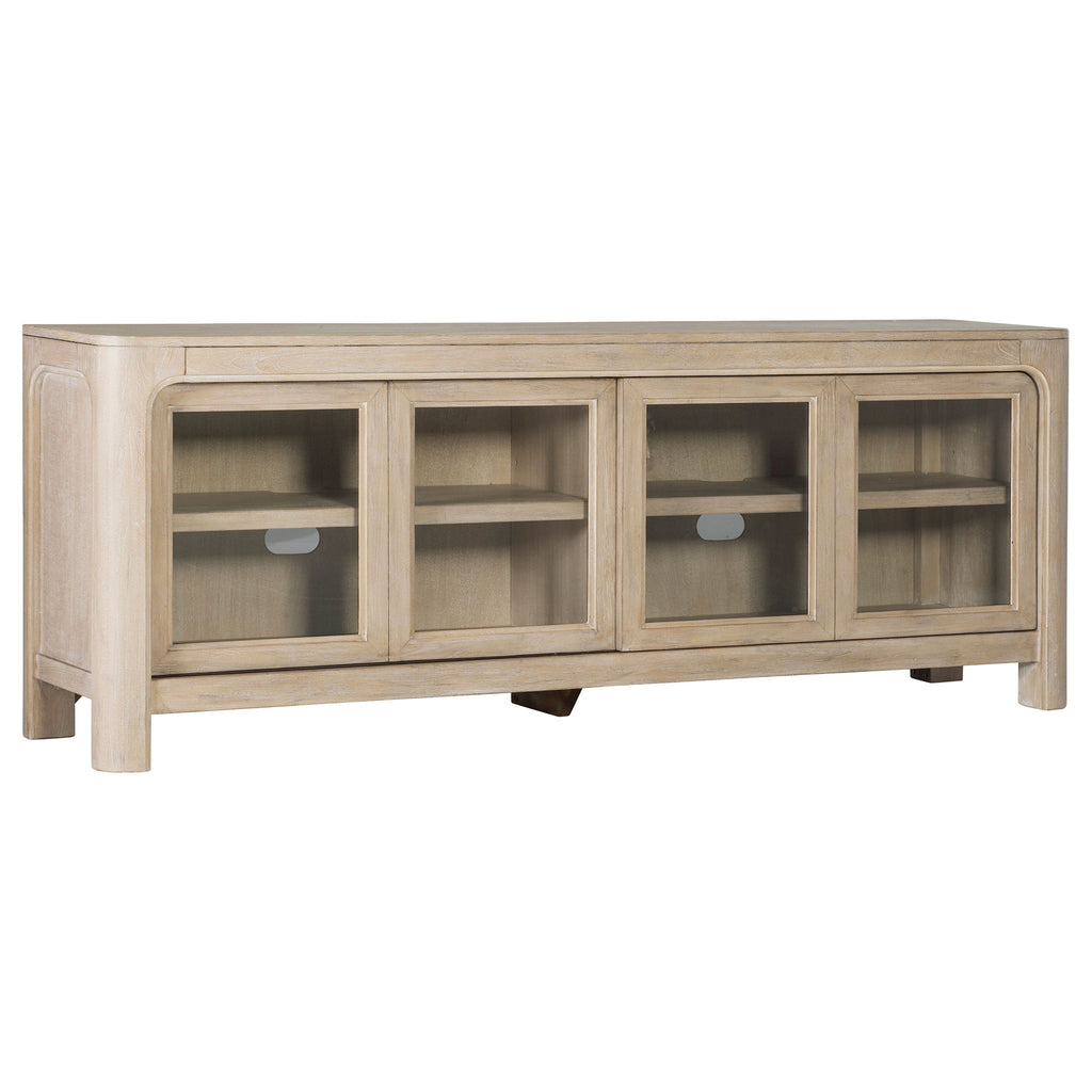 Flores - 2 Door TV Stand - Mango Color