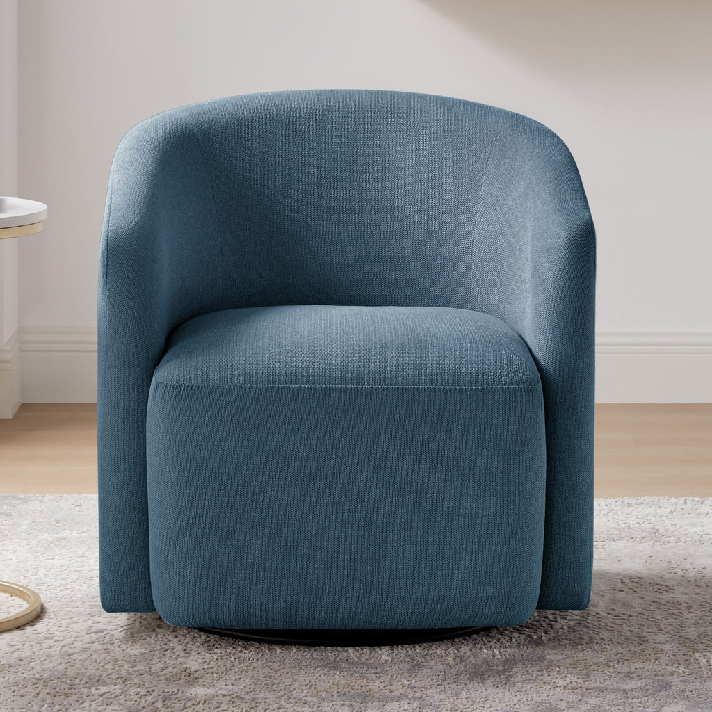 Ardena - Modern Swivel Barrel Chair
