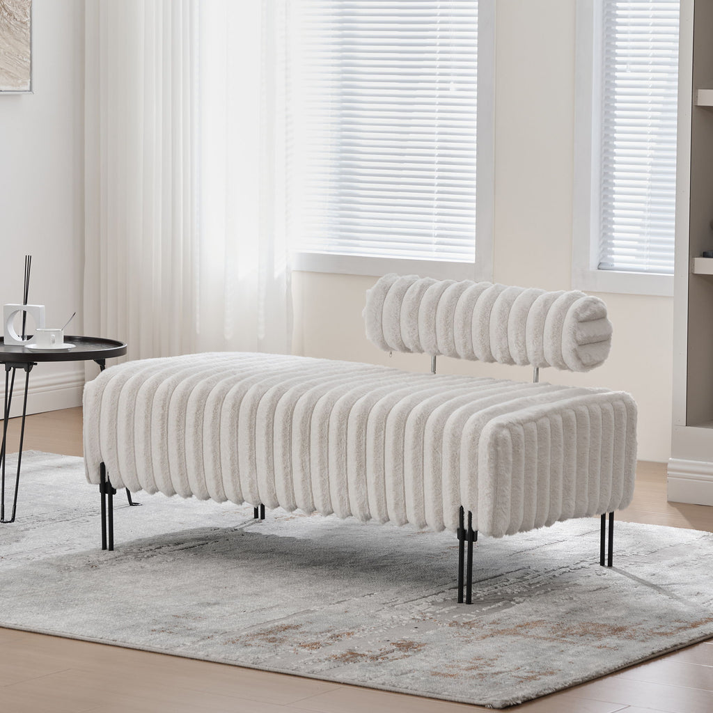 Mini Loveseat With Adjustable Backrest