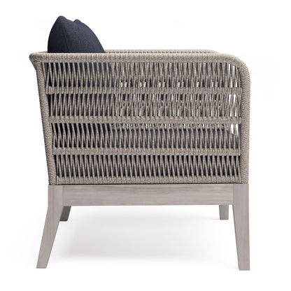 Santiago - Outdoor Conversation Chair - Slate Grey