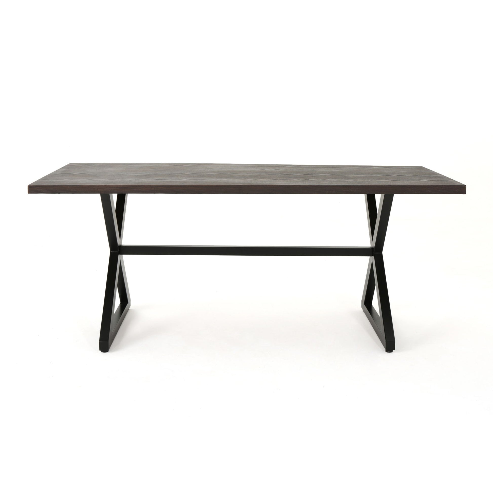 Rolando - Outdoor Aluminum Dining Table With Steel Frame