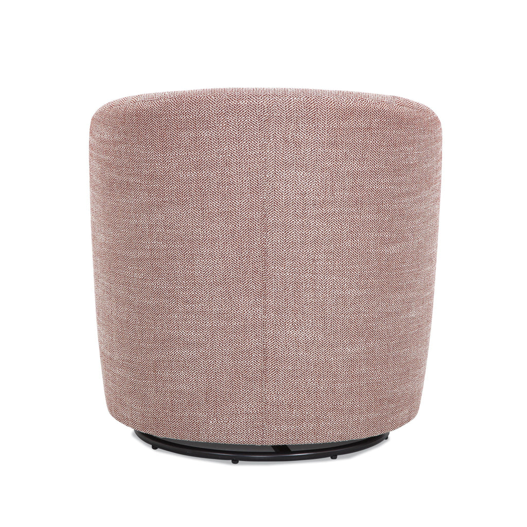 Lainey - Swivel Barrel Chair With 360 Degree Rotation