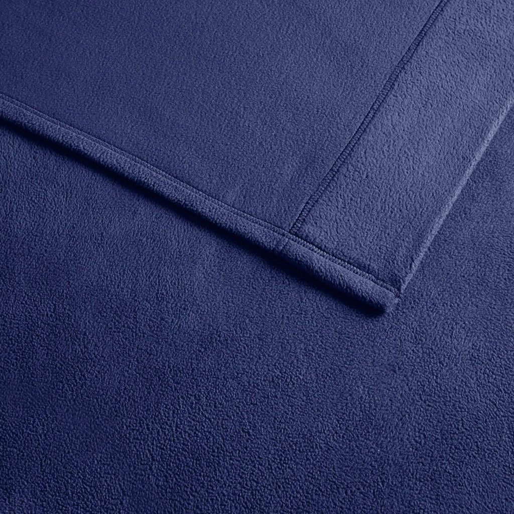 Micro Fleece - Queen Sheet Set - Navy
