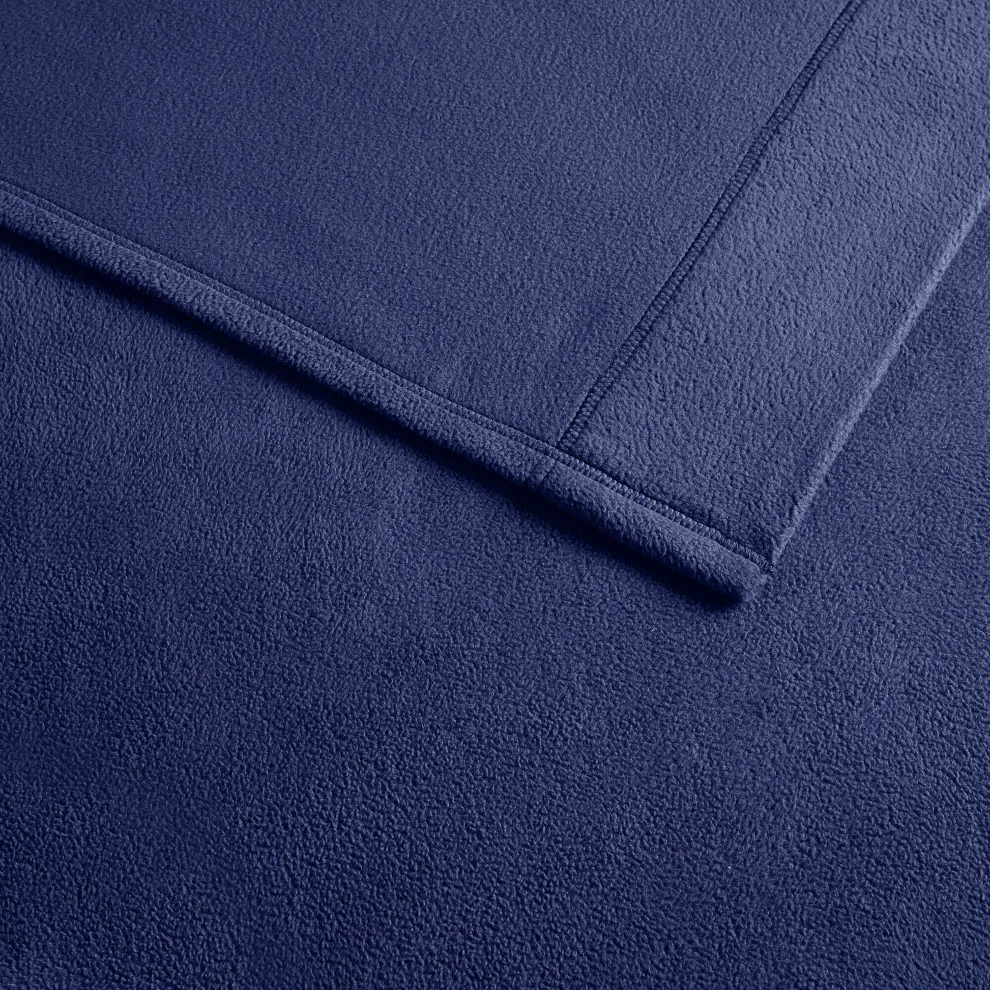 Micro Fleece - Queen Sheet Set - Navy