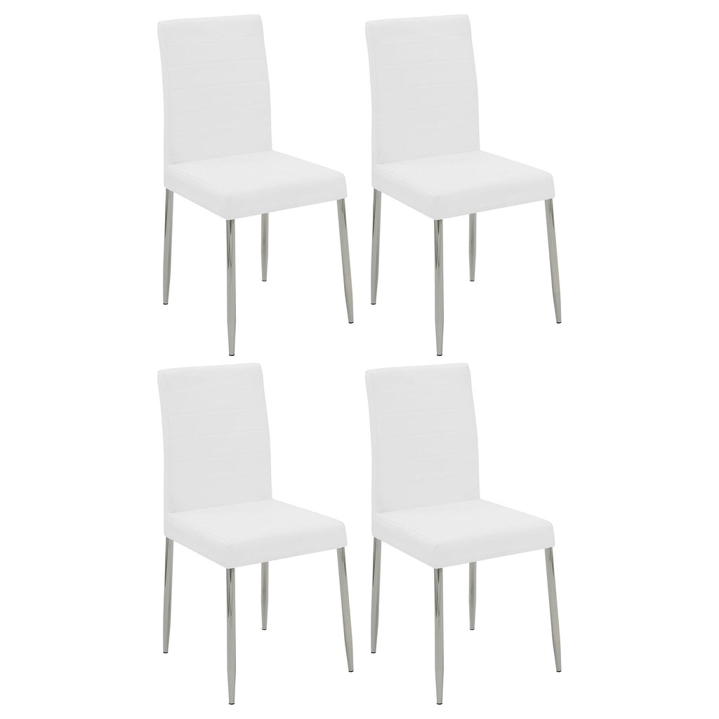 Houseman - Upholstered Dining Side Chair (Set of 4) - White