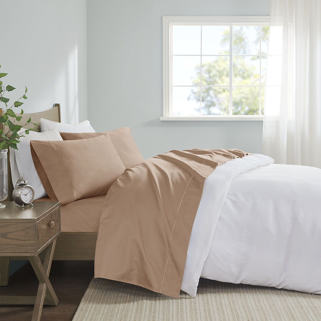 600 Thread Count - Queen Sheet Set - Rose Gold