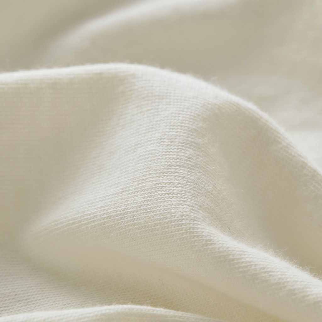 Blend Jersey Knit - 3 Piece Twin All Season Sheet Set - Cream
