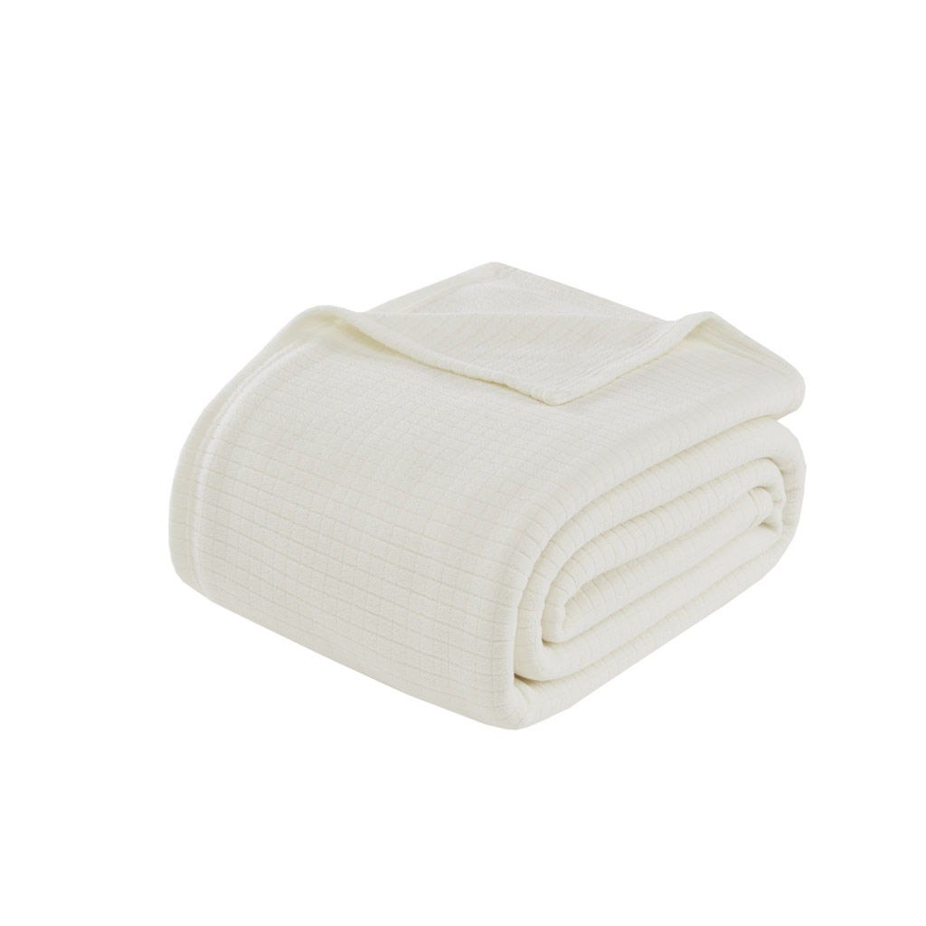 Microfleece - Blanket - Ivory
