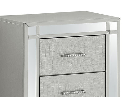 Madison - G6600-N Nightstand - Silver Champagne