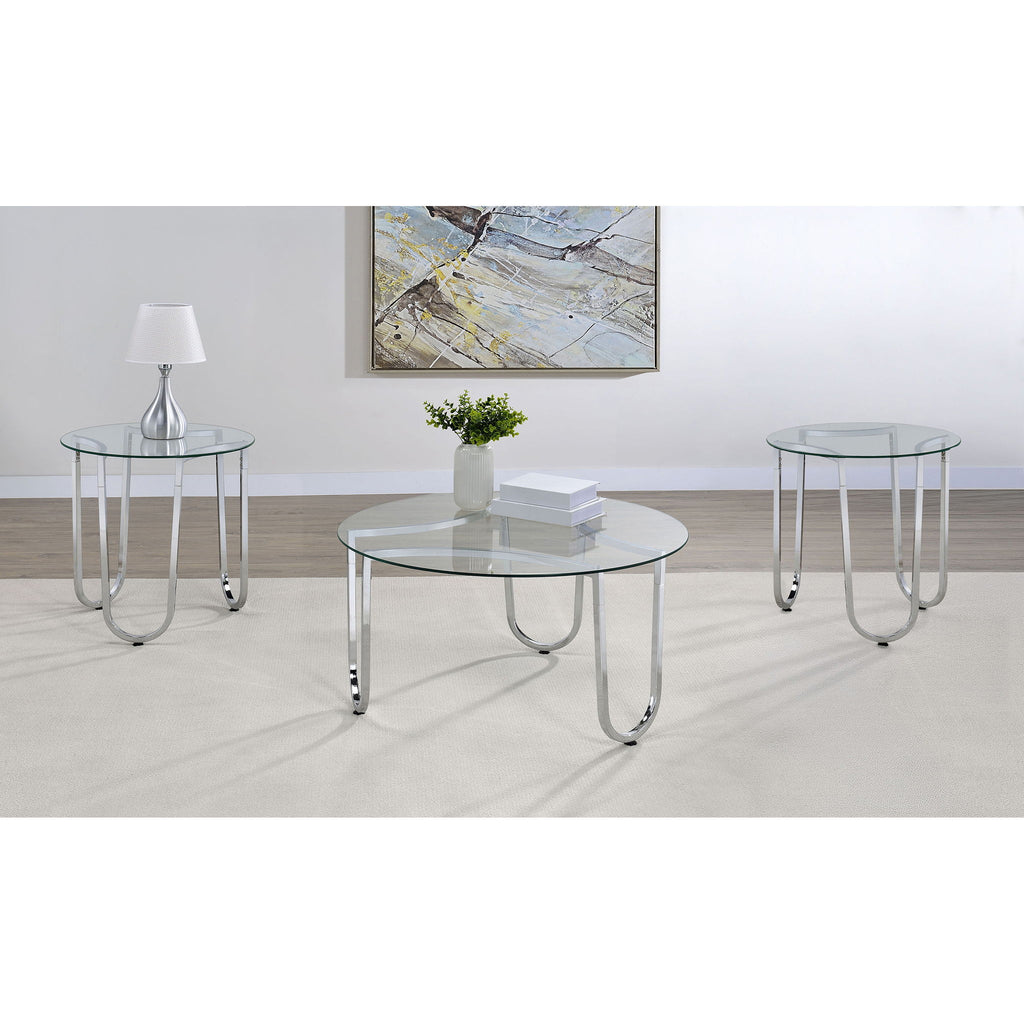 Dutton - Round Coffee Table Set