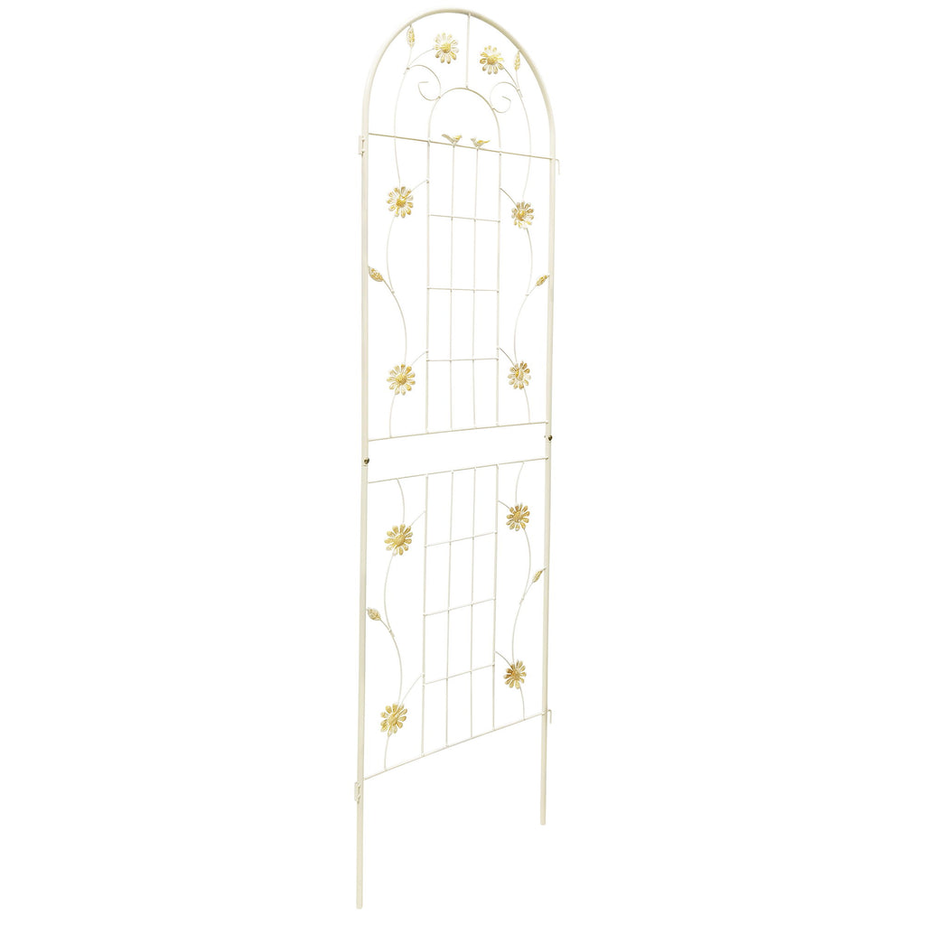 Metal Garden Trellis Rustproof Trellis For Climbing Plant Outdoor Flower Support