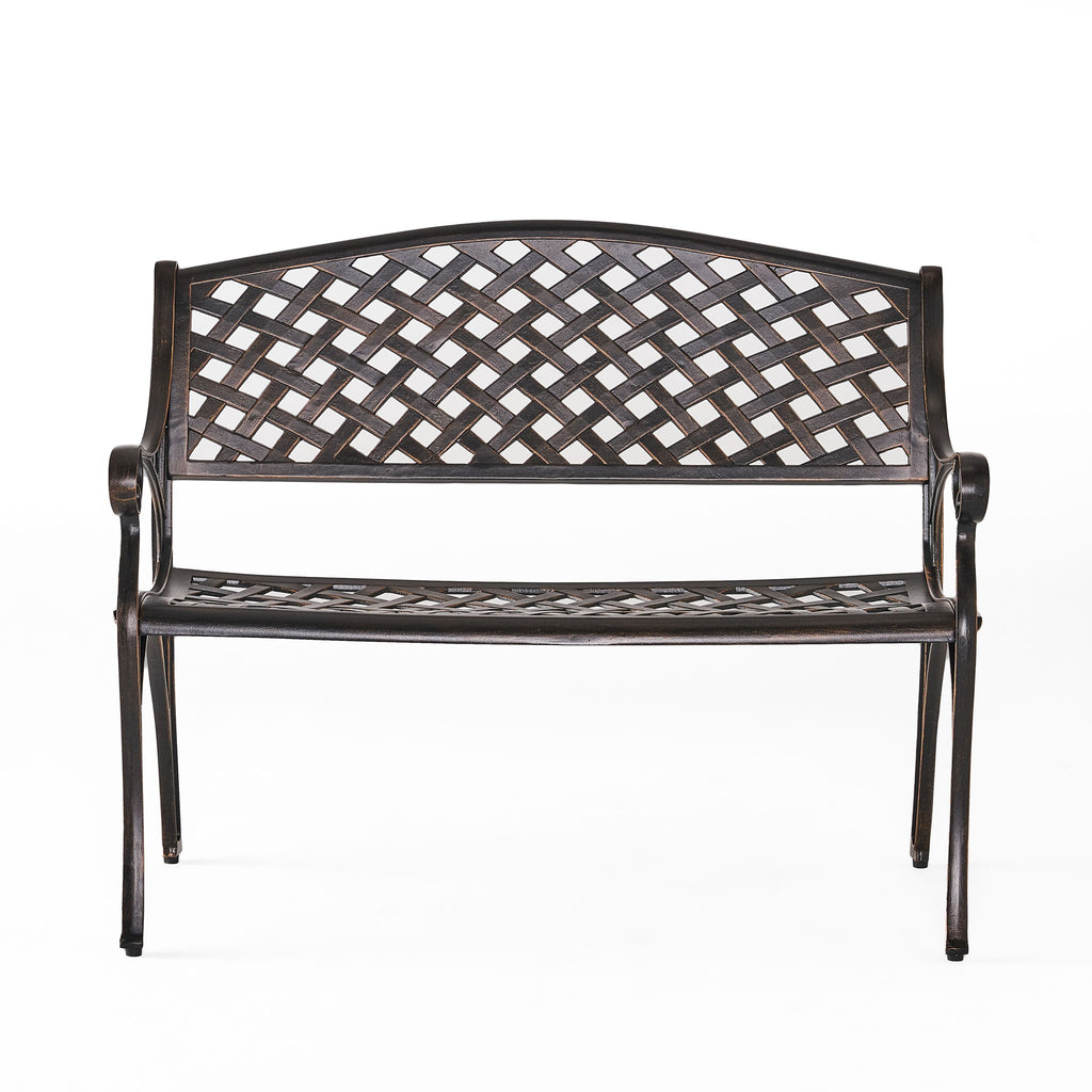 Spencer - Cast Bench - Copper