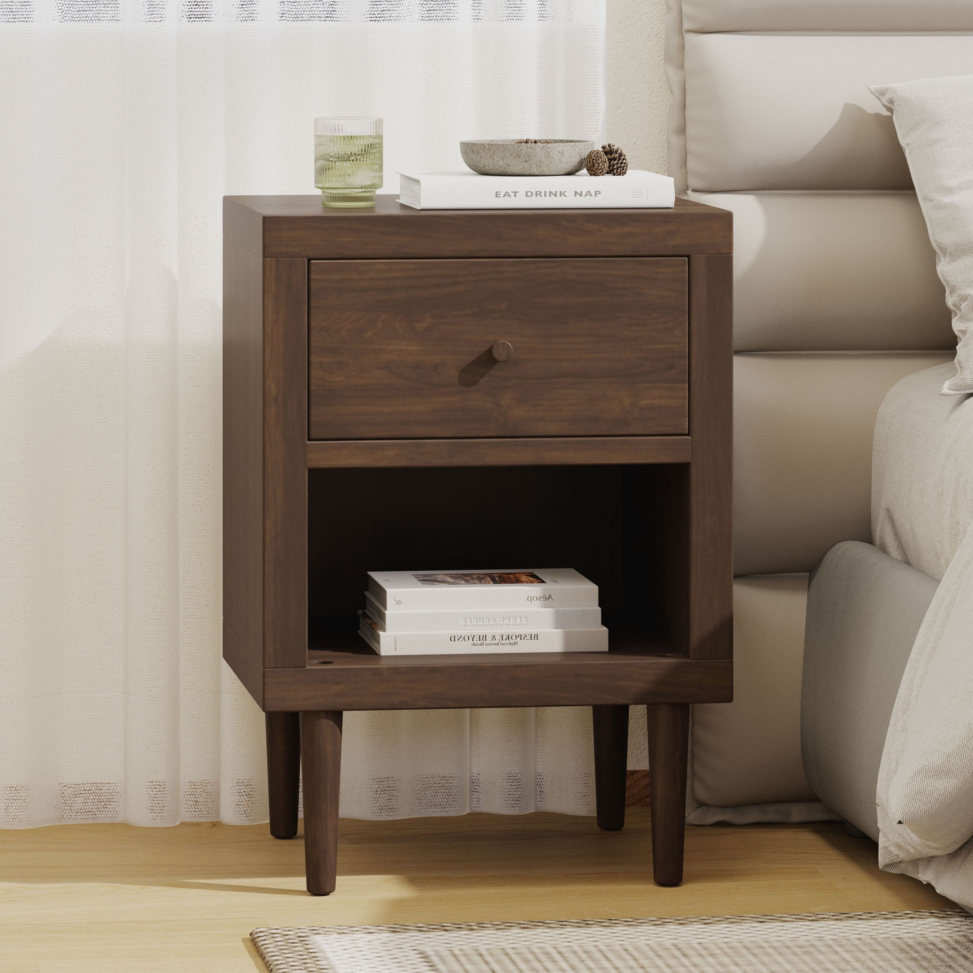 Nystrom - Single Drawer Nightstand