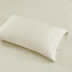 1000 Thread Count - HeiQ Smart Temperature Cotton Blend 4 Piece Sheet Set - Ivory