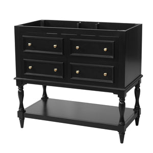 Modern Bathroom Vanity Cabinet With 4 Drawers
