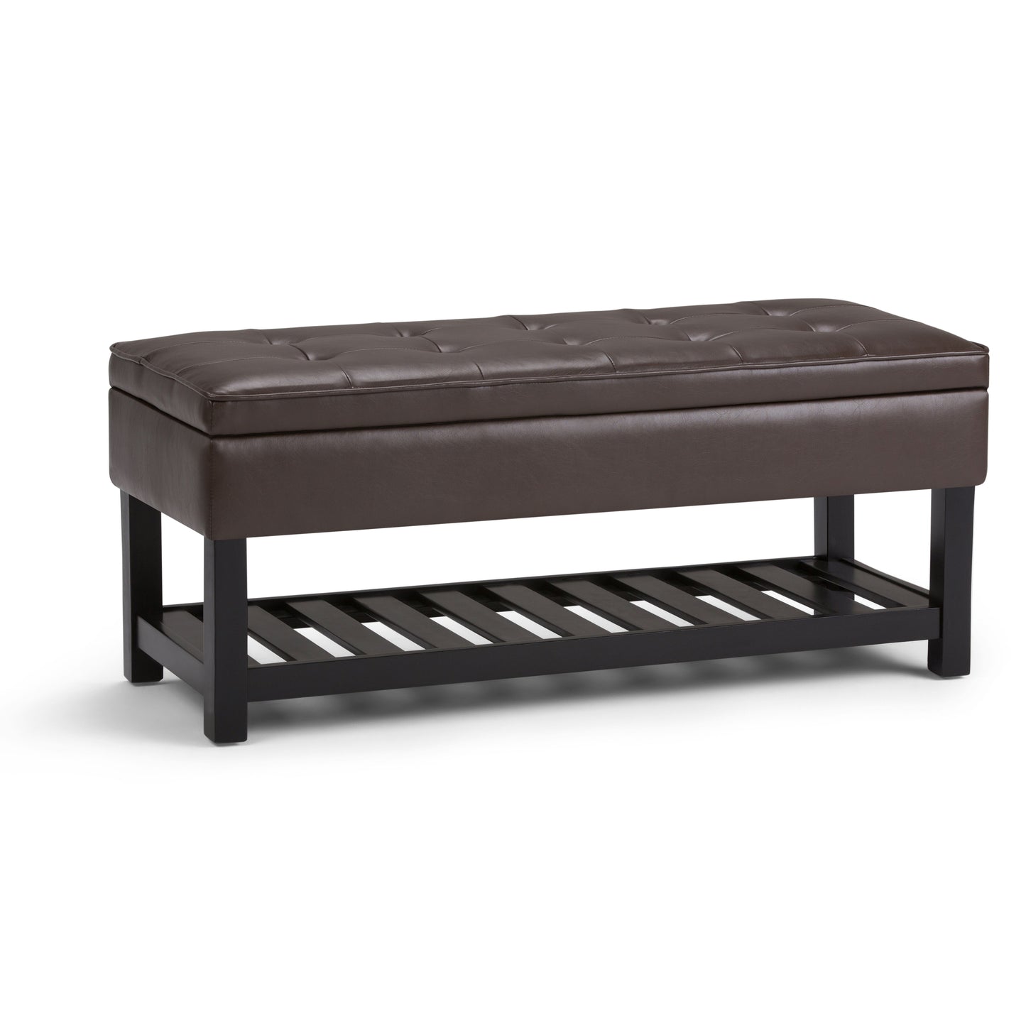 Cosmopolitan - Storage Ottoman Bench with Open Bottom