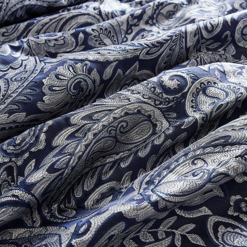Aubrey - King 12 Piece Complete Bed Set - Navy