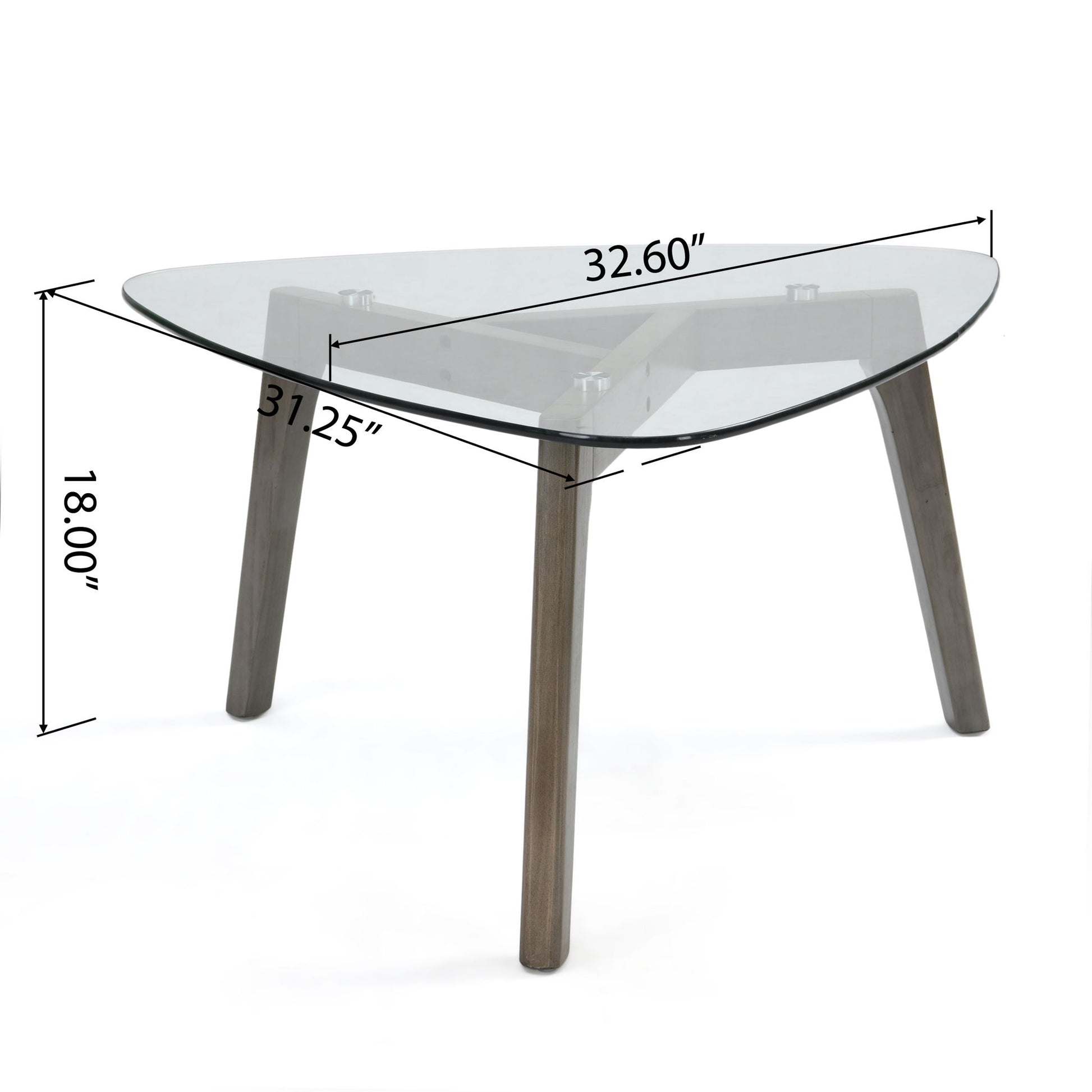 Modern Coffee Table With Wood Construction And Compact Design