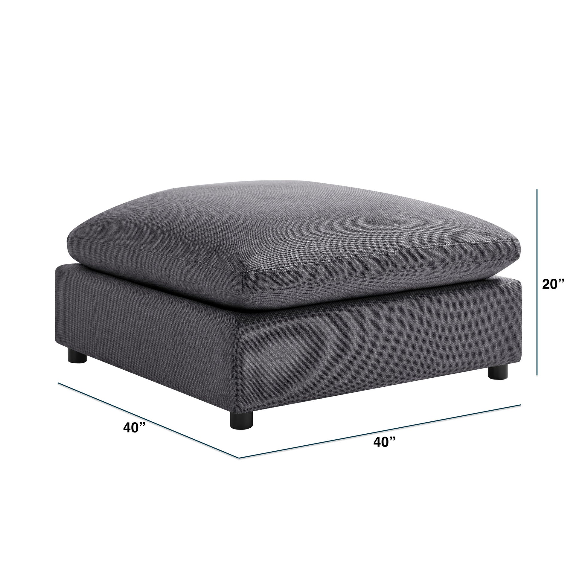Cassandra - Ottoman With Removable Covers