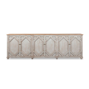 Colette - 6 Door Cabinet Sideboard - Brown