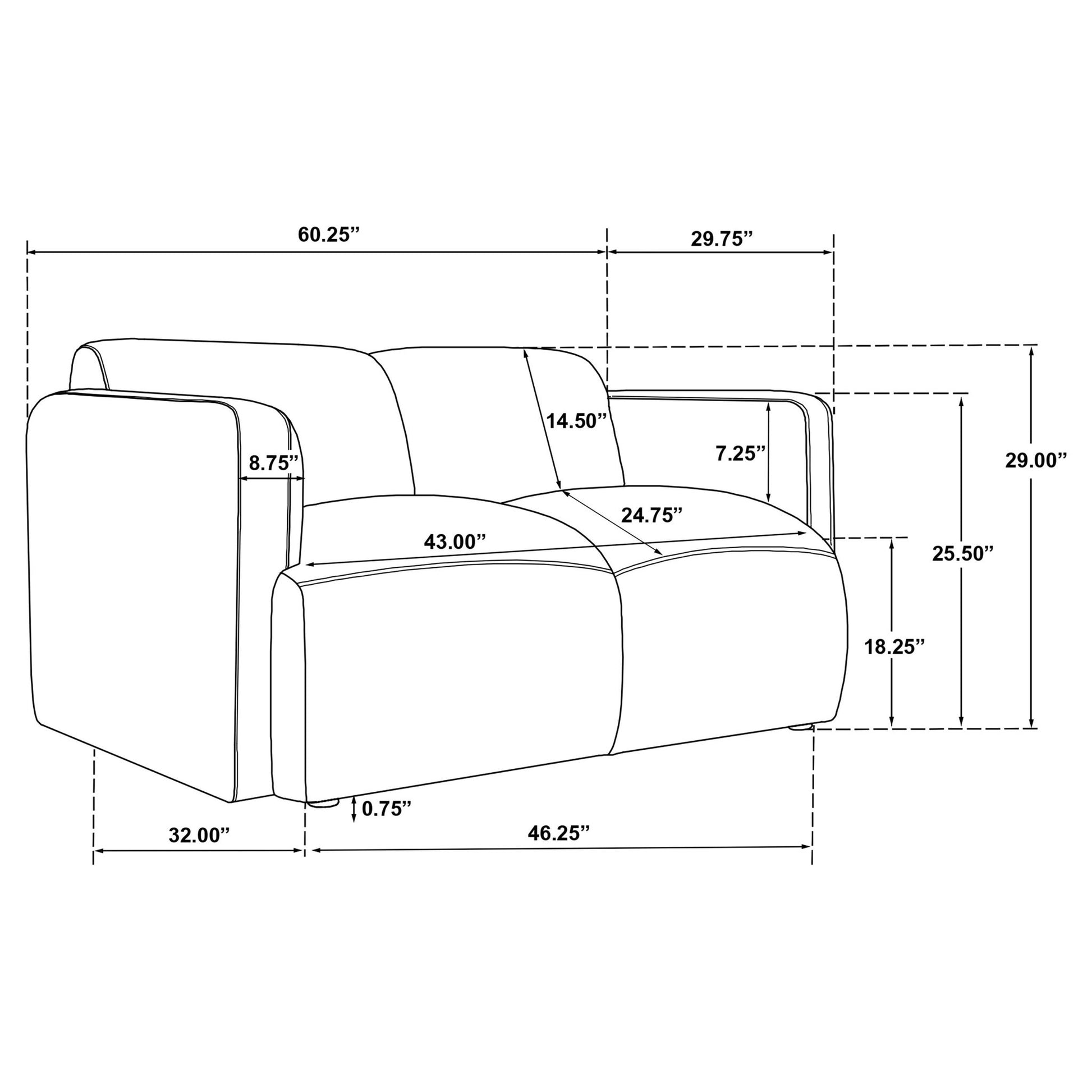 Stewart - Loveseat