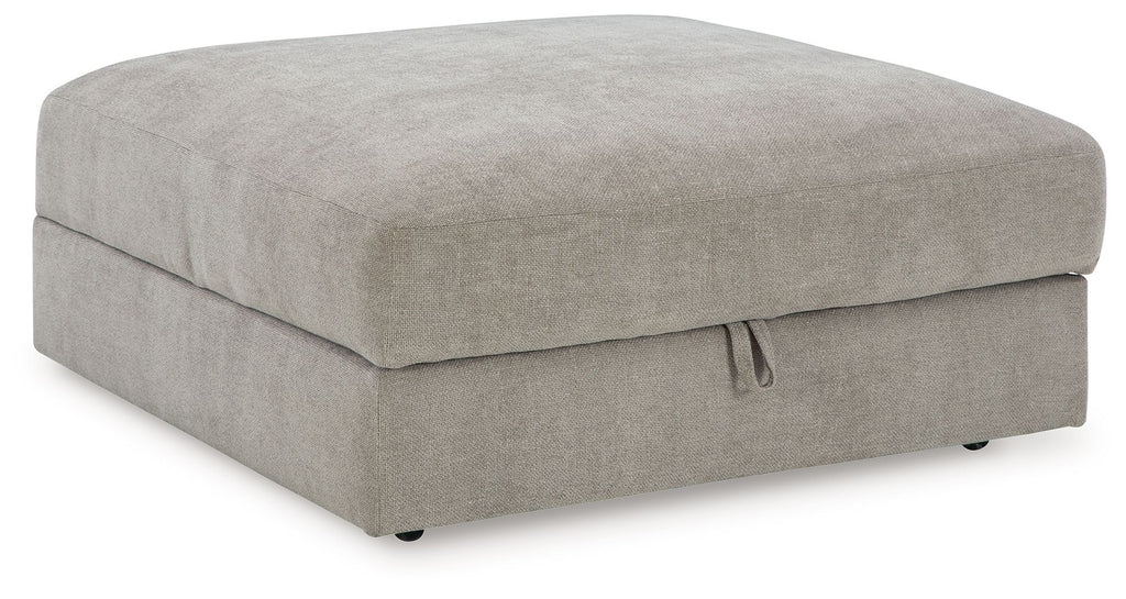 Aslan Court - 6 Pc. - 5-Piece Sectional, Ottoman - Pebble