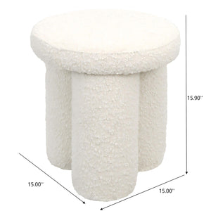 Wesley - Stool - Ivory