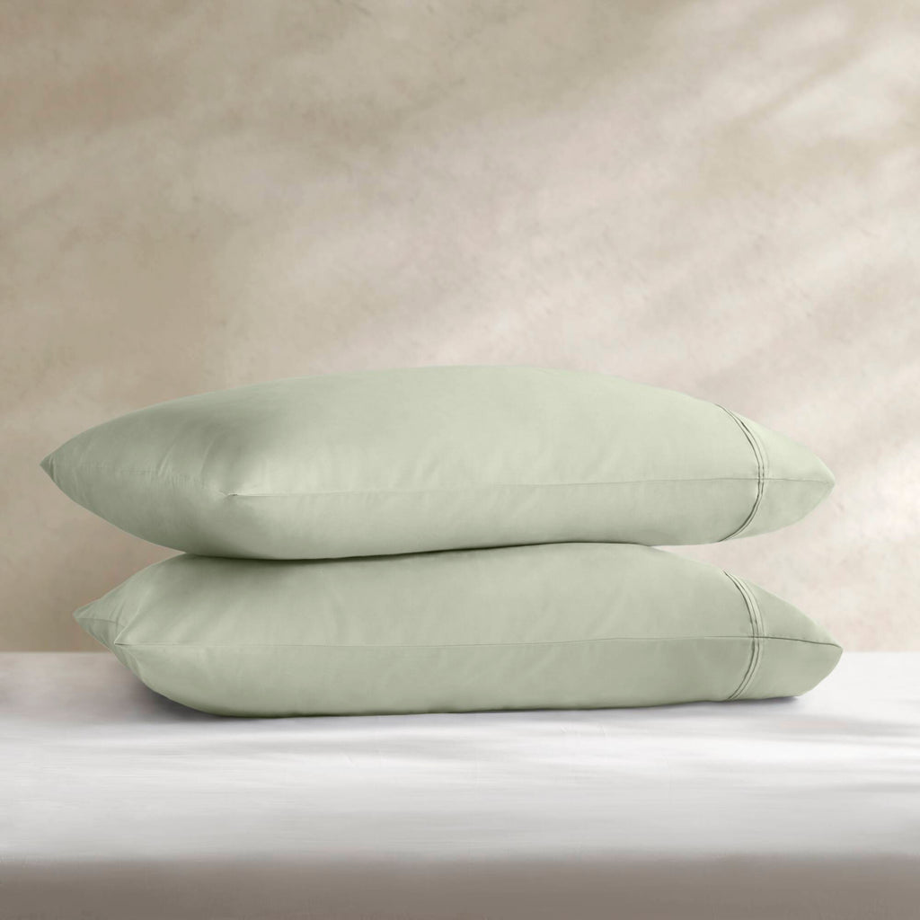 Standard Sateen Pillowcase Set - Sage