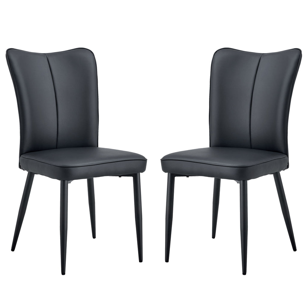 Minimalist Style Minimalist Dining Chairs With Metal Legs