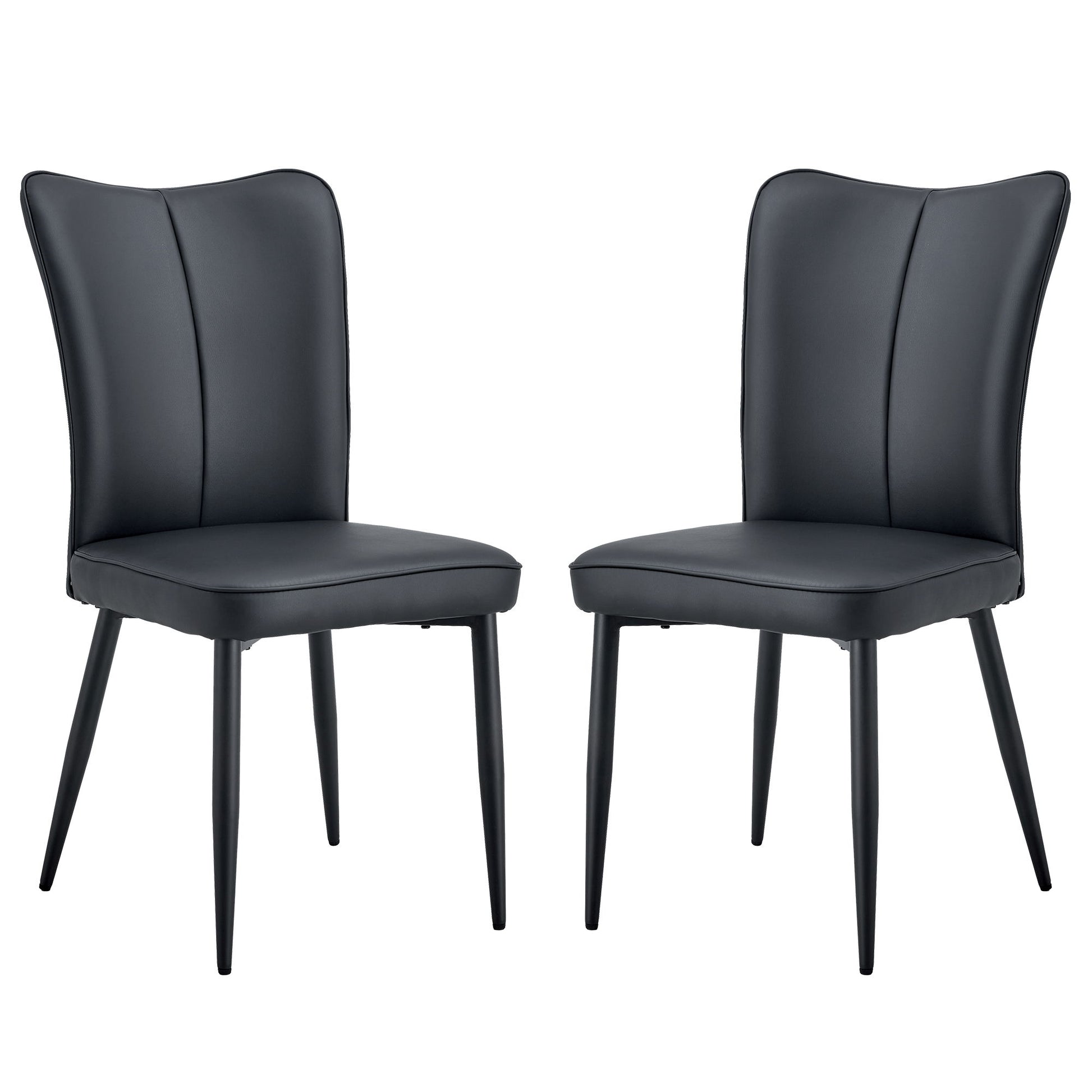 Minimalist Style Minimalist Dining Chairs With Metal Legs