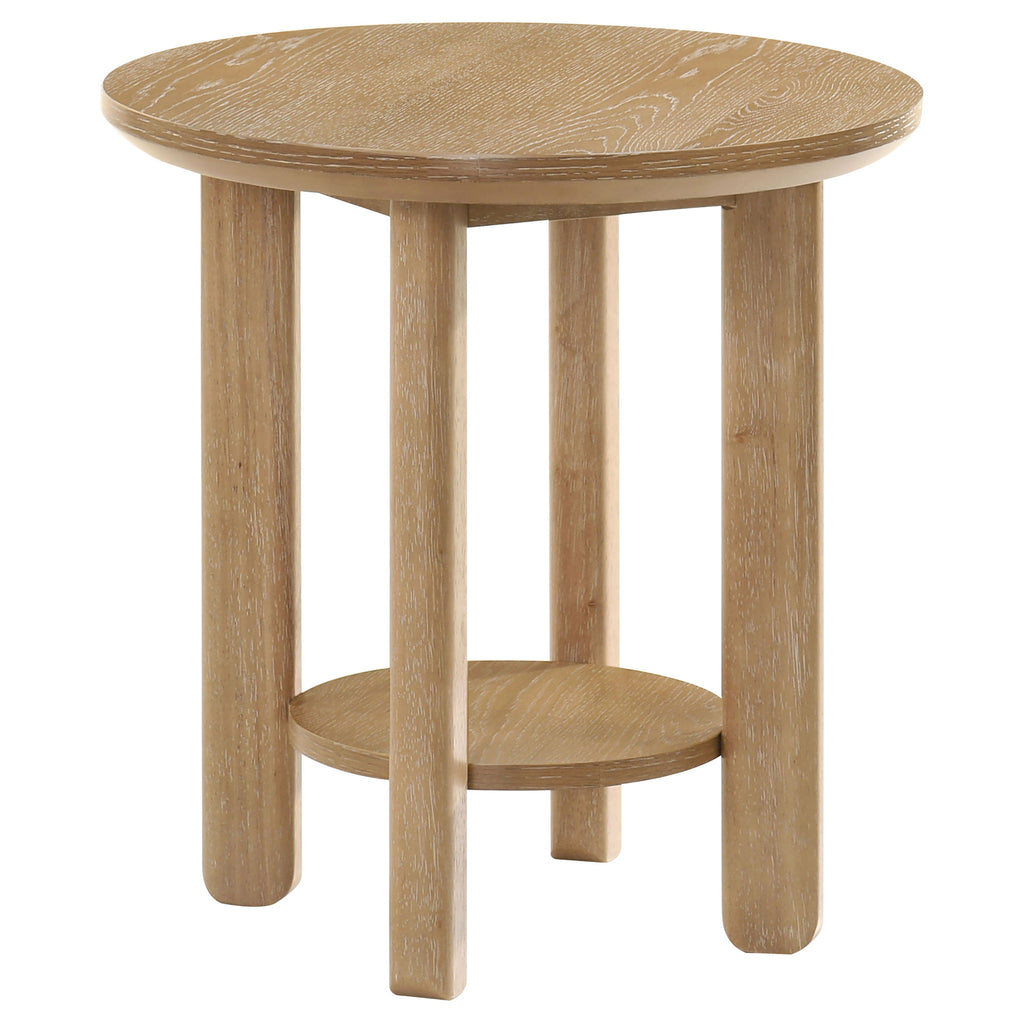 Crispin - 2 Piece Coffee Table Set With Open Shelves