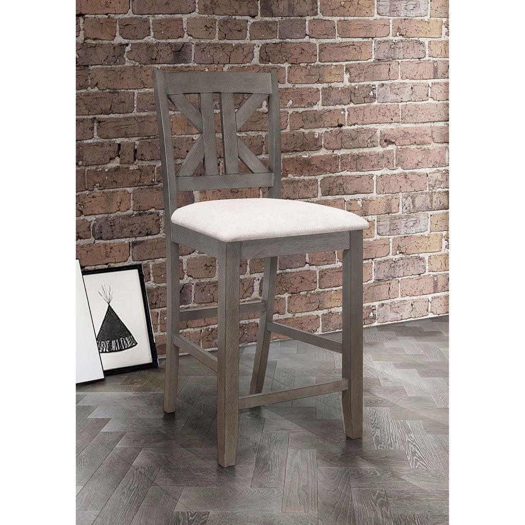 Counter Height Stool (Set of 2) - Gray