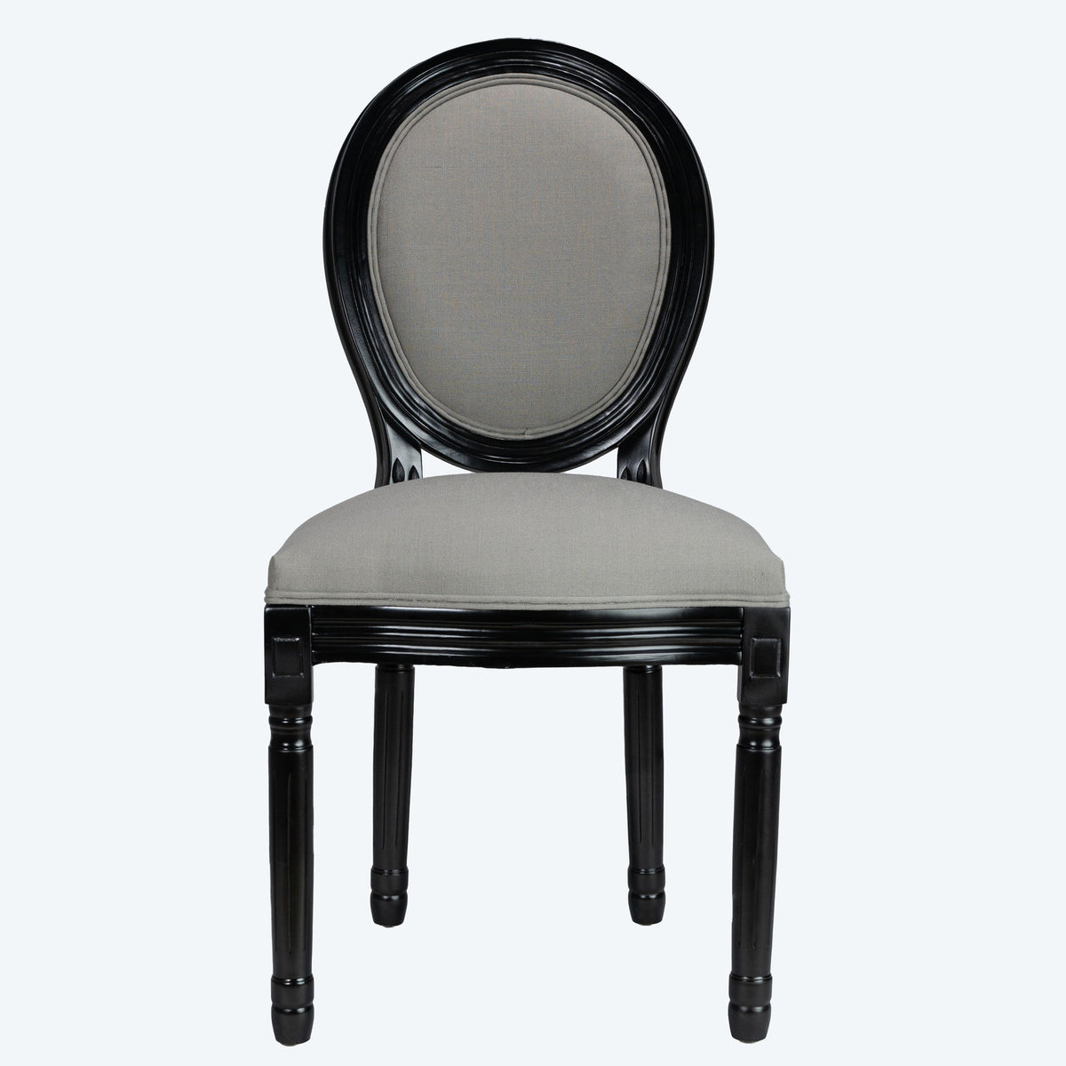 Upholstered & Round Back Dining Chairs (Set of 2)