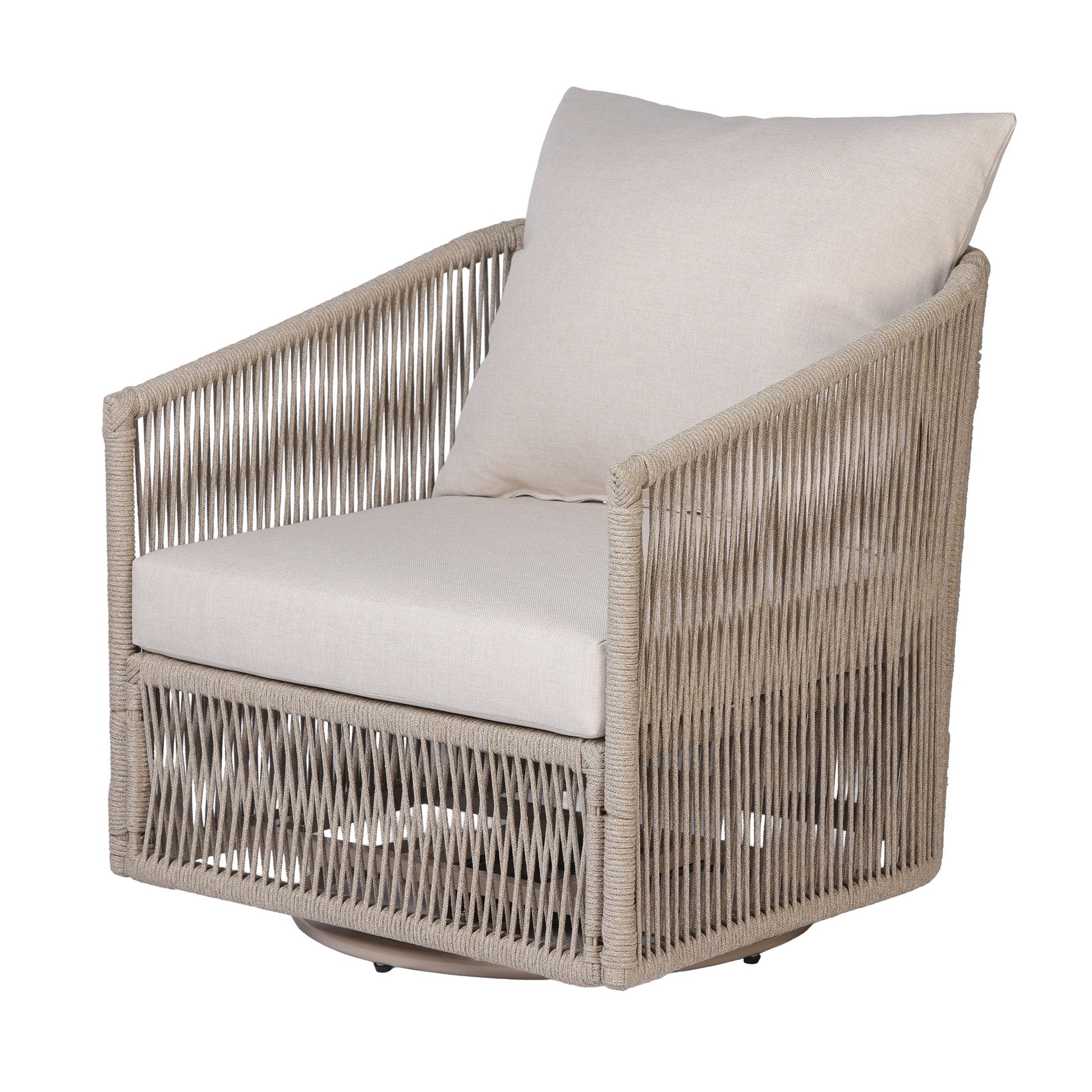 Outdoor 360° Swivel Patio Chair