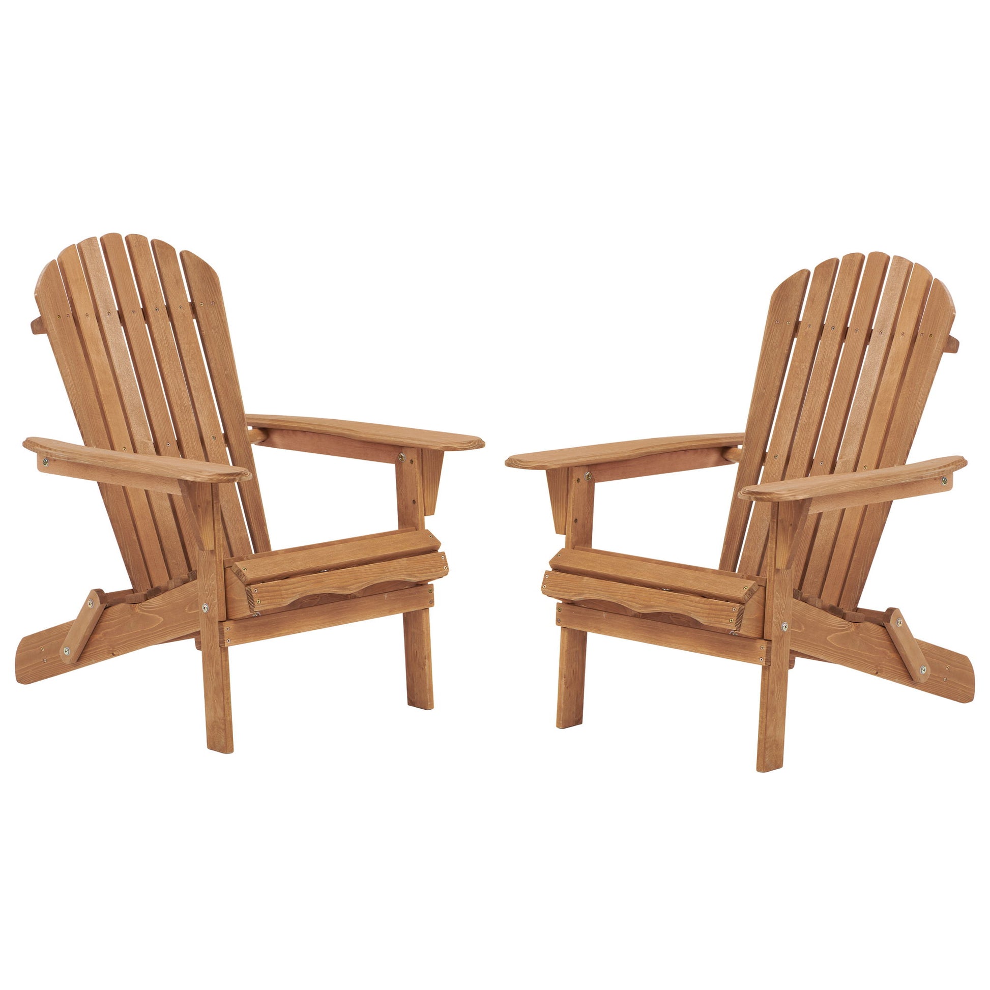 Oversize Outdoor Folding Adirondack Chair, Patio Chair For Garden