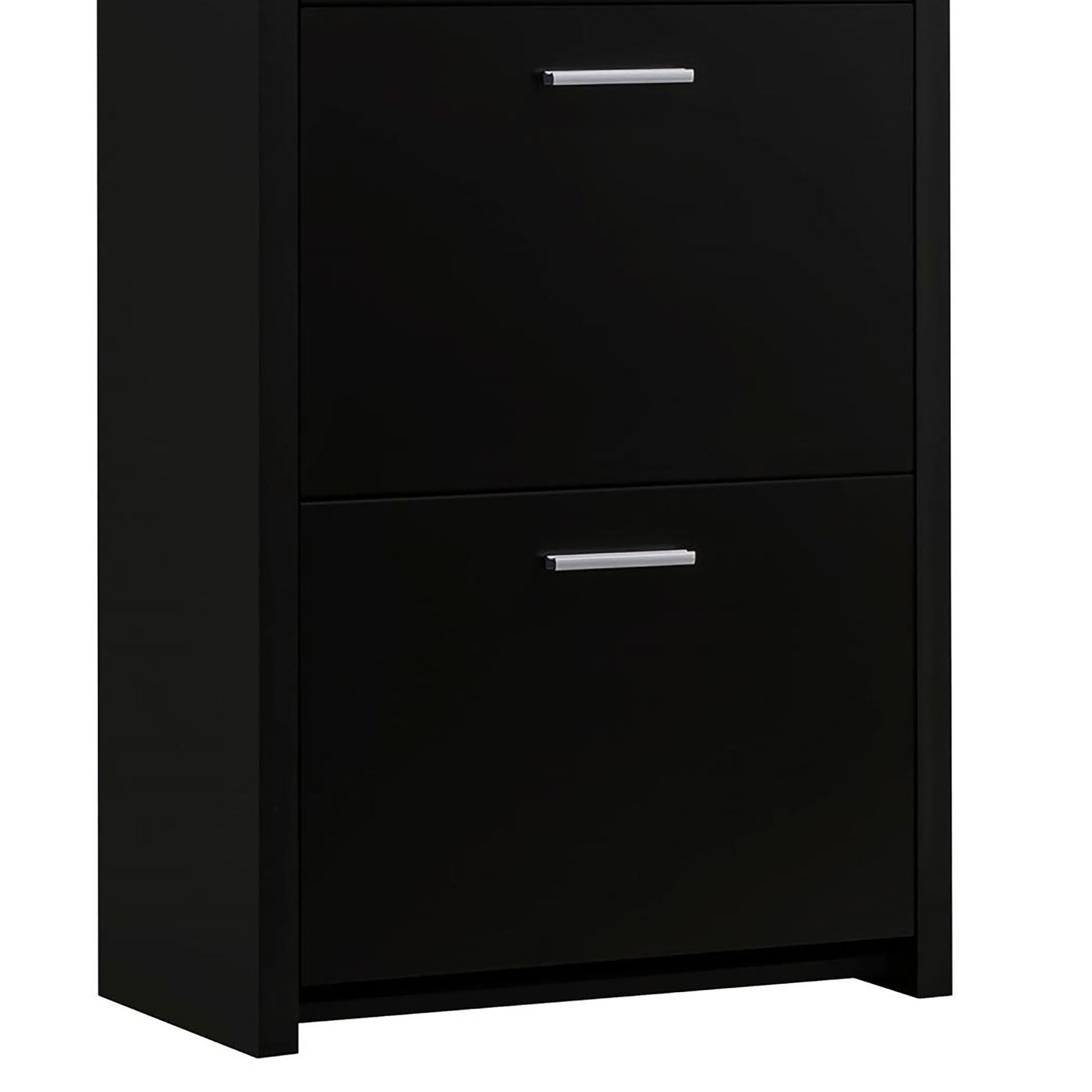 3 Drawer Shoe Rack - Black