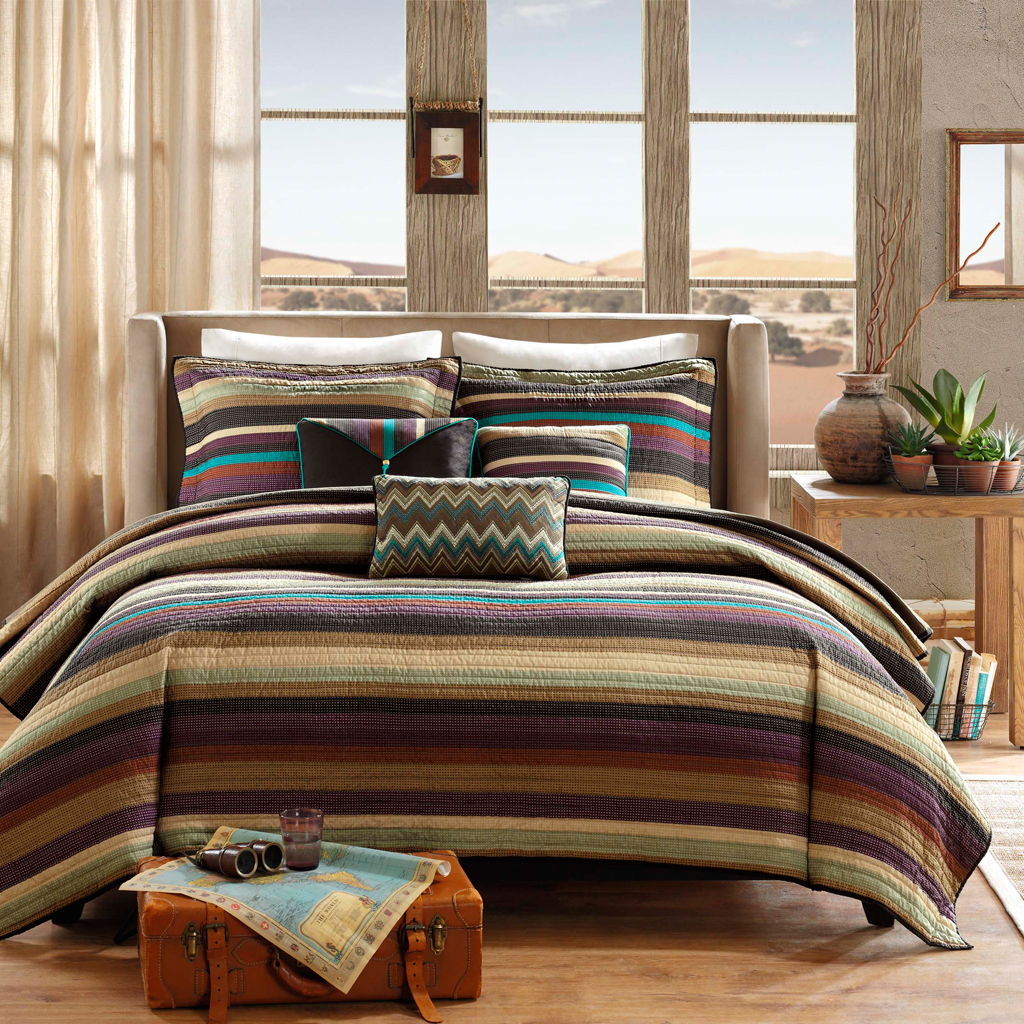 Yosemite - Reversible Coverlet Set - Multi