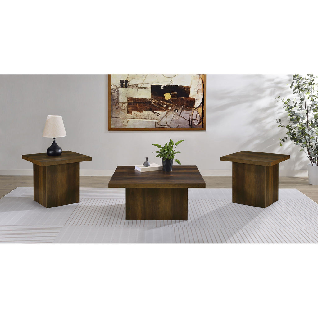 Eldridge - Coffee Table Set With Square Tops
