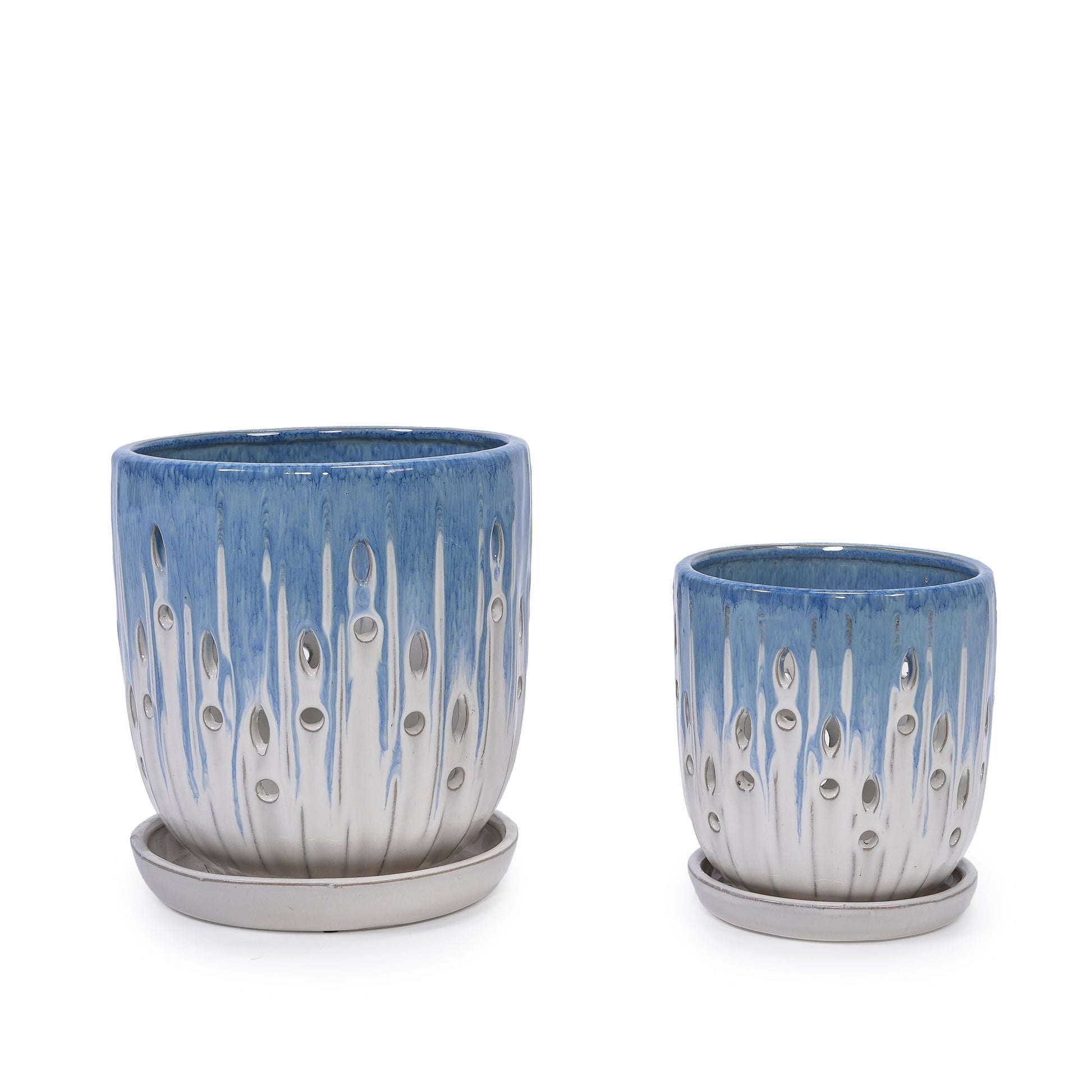 Flowerpot With Drainage Hole (Set of 2)