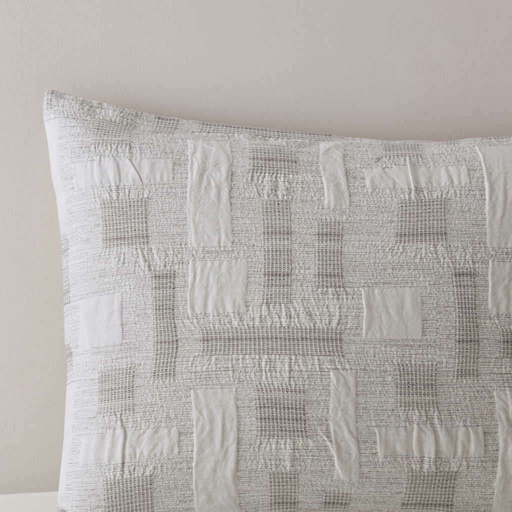 Cairo - 3 Piece Full/Queen Comforter Set - Ivory