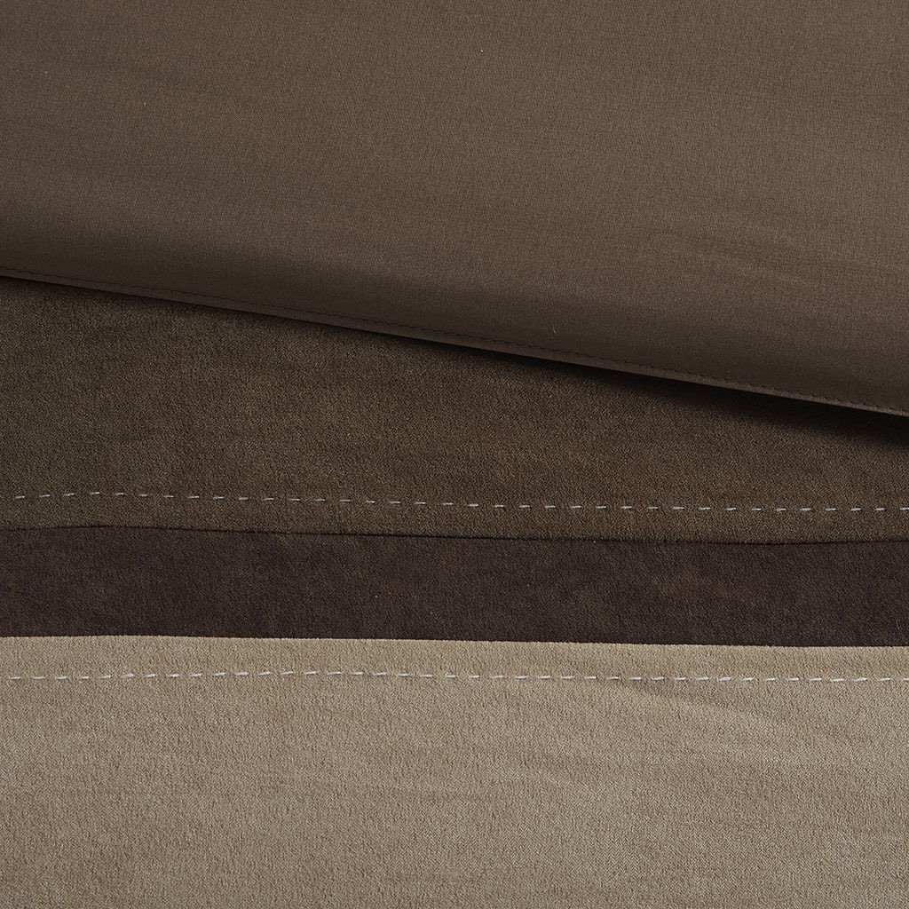 Palisades - King 7 Piece Comforter Set - Brown